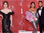 Tony Awards 2021 red carpet: Celebrities dazzle in fashionable outfits, check out Broadway's best-dressed stars in photos