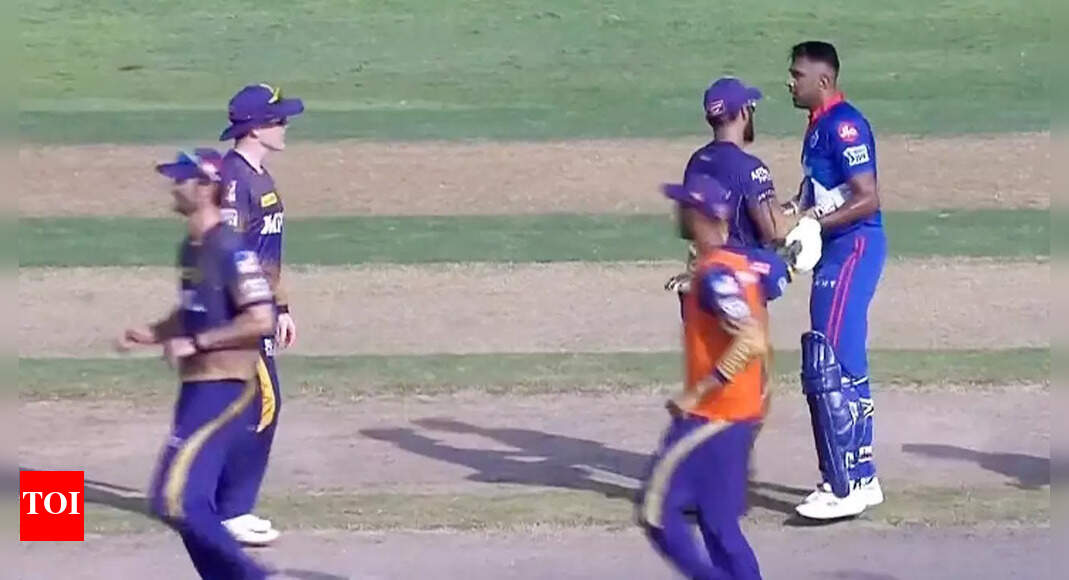 Watch: Ashwin and Morgan engage in war of words