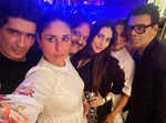 Kareena Kapoor parties hard with BFFs Karisma Kapoor, Karan Johar and Manish Malhotra