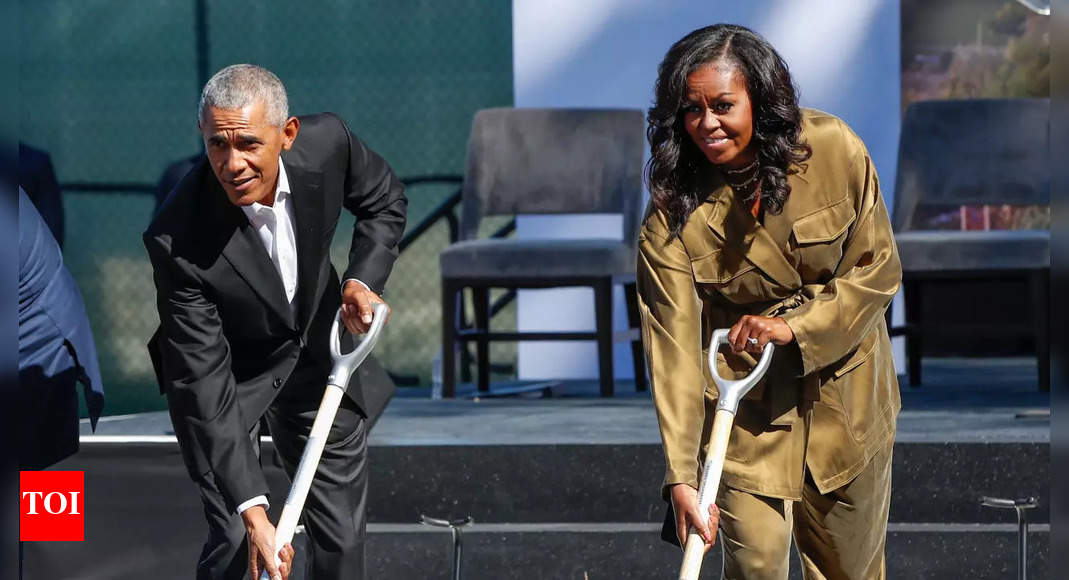 Después de 5 años, los Obama abren el camino hacia el Centro Presidencial