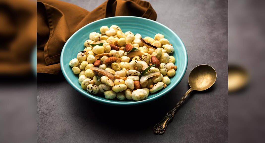 Makhana Dry Fruits Namkeen Recipe How To Make Makhana Dry Fruits