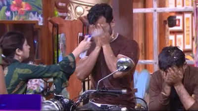 Bigg Boss Marathi 3: Bigg Boss warns Gayatri Datar for spraying deodorant on Vishal's face during Hallabol task