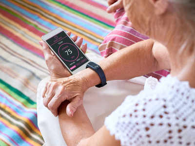 Color Blocks Smart Band Bracelet Watch Connects Bluetooth Active