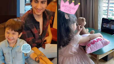 Inaaya's birthday bash: Taimur Ali Khan and Ibrahim Ali Khan get matching tattoos; Kareena Kapoor, Neha Dhupia arrive in style