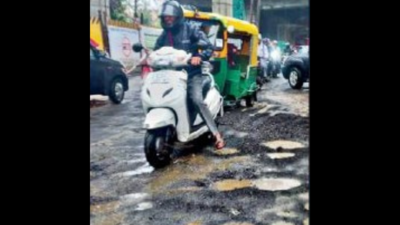 In pothole city Ahmedabad, more spent on cleaning than repairing roads!