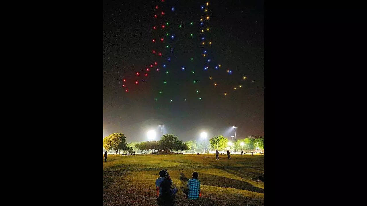 Drone Light Show  Professional Drone Light Shows and Events