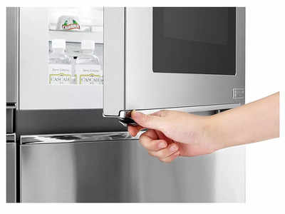 single door refrigerator with water dispenser