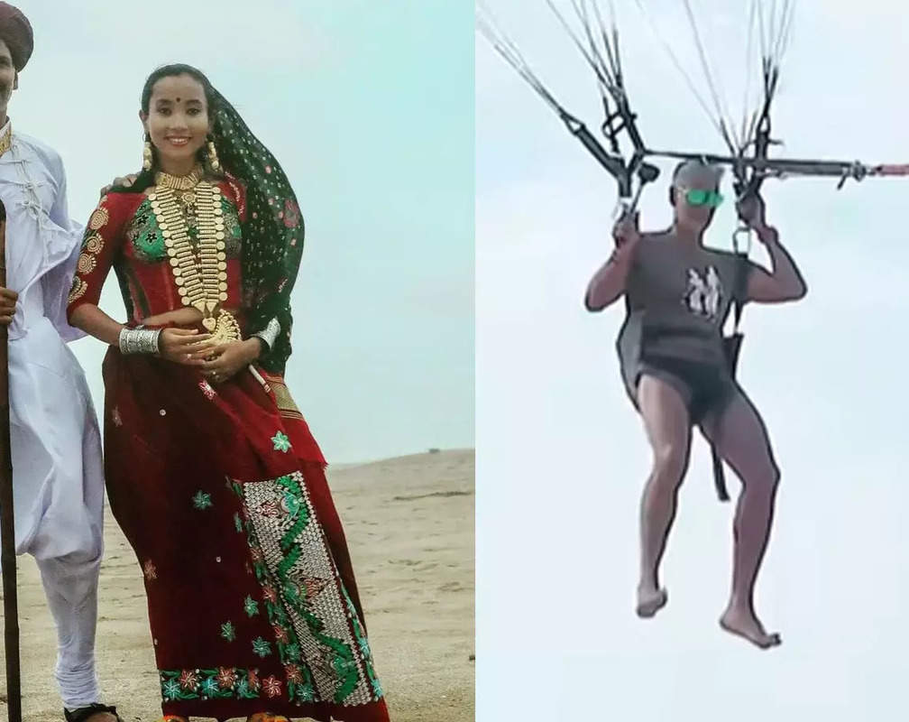 
Milind Soman and wife Ankita Konwar’s Gujarat tour is all about traditional attires, food and parasailing
