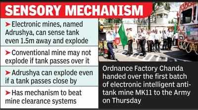 Day before change in identity, OF Chanda delivers first Indian smart mine