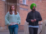 Movie stills of Sargun Mehta, Ammy Virk-starrer Punjabi romantic movie 'Qismat 2'