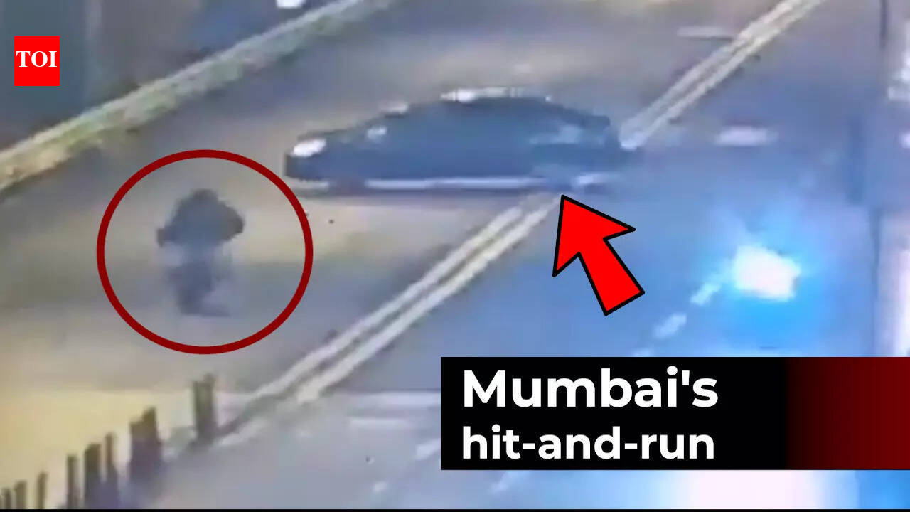 Caught on camera: Driver speeds off after horrifying accident in Mumbai ...