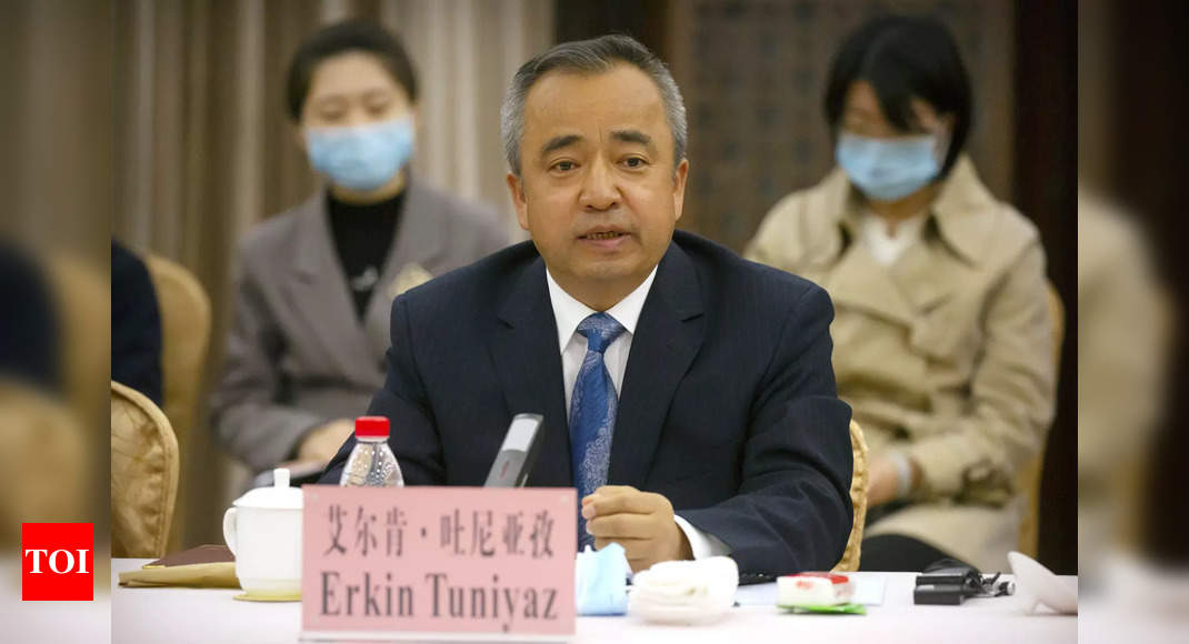 China appoints new Xinjiang governor amid abuse accusations - Occasions of India