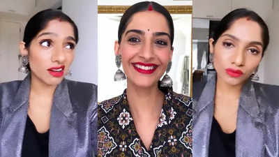 Johny Lever's daughter Jamie Lever mimicking Sonam Kapoor in this hilarious video is enough to give you a dose of laughter!