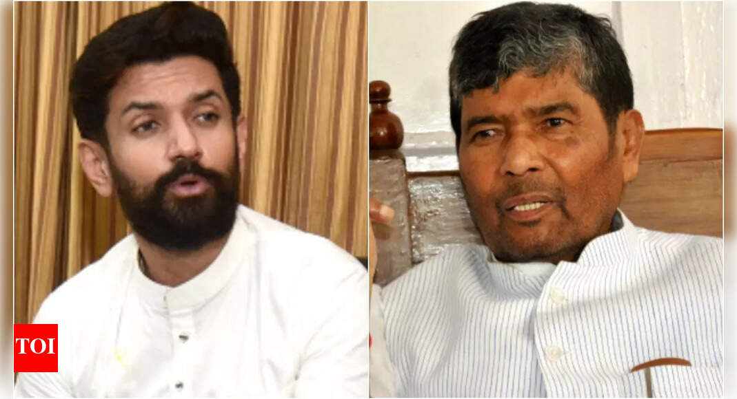 EC freezes LJP election symbol amid tiff between Chirag Paswan, Pashupati Paras factions