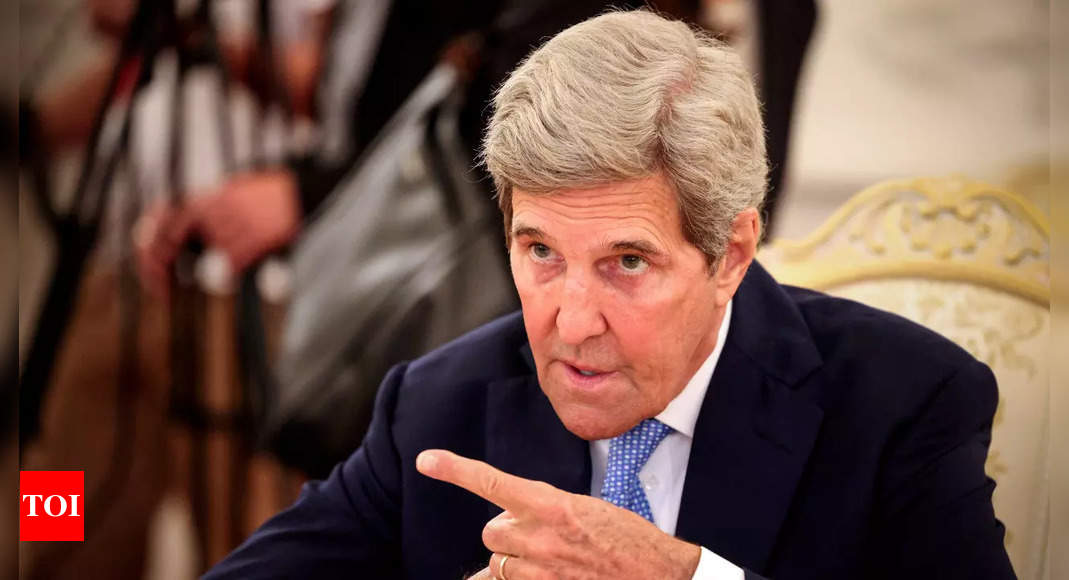 Egypt ‘selected as nominee’ to host COP27 climate talks: US envoy John Kerry – Times of India