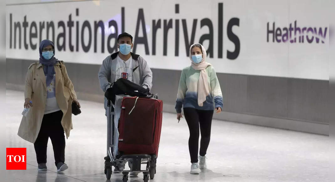 UK updates travel advisory for its nationals going to India; says in ‘close contact’ with Indian authorities – Times of India