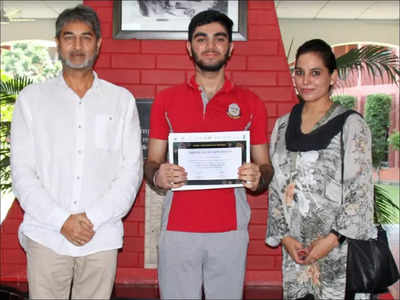 Amritsar student represent India in a WWF event