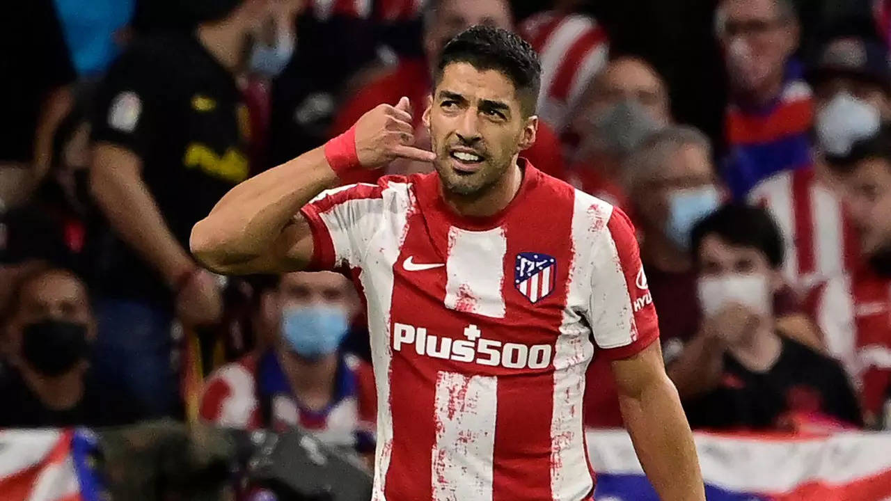 Luis Suarez makes Atletico Madrid smile