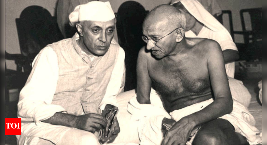 In 1916, Nehru first met Gandhi in Lucknow… and the rest is history ...