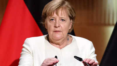 Angela Merkel urges Germans: Keep working for democracy