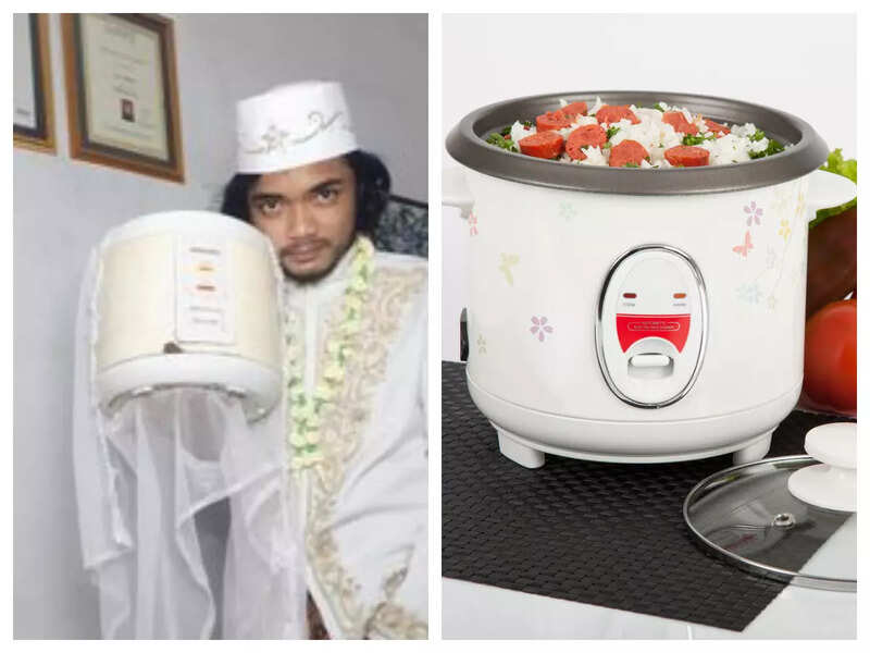 Man marries rice cooker, divorces saying it’s a heavy and round ...