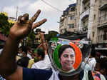 TMC workers celebrate Mamata Banerjee's victory in bypolls