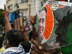 TMC workers celebrate Mamata Banerjee's victory in bypolls