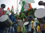 TMC workers celebrate Mamata Banerjee's victory in bypolls