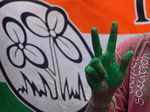 TMC workers celebrate Mamata Banerjee's victory in bypolls