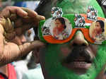 TMC workers celebrate Mamata Banerjee's victory in bypolls