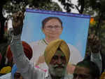 TMC workers celebrate Mamata Banerjee's victory in bypolls