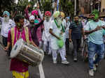 TMC workers celebrate Mamata Banerjee's victory in bypolls