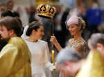 35 spectacular pictures from first royal wedding in Russia since revolution