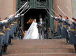 35 spectacular pictures from first royal wedding in Russia since revolution