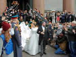 35 spectacular pictures from first royal wedding in Russia since revolution