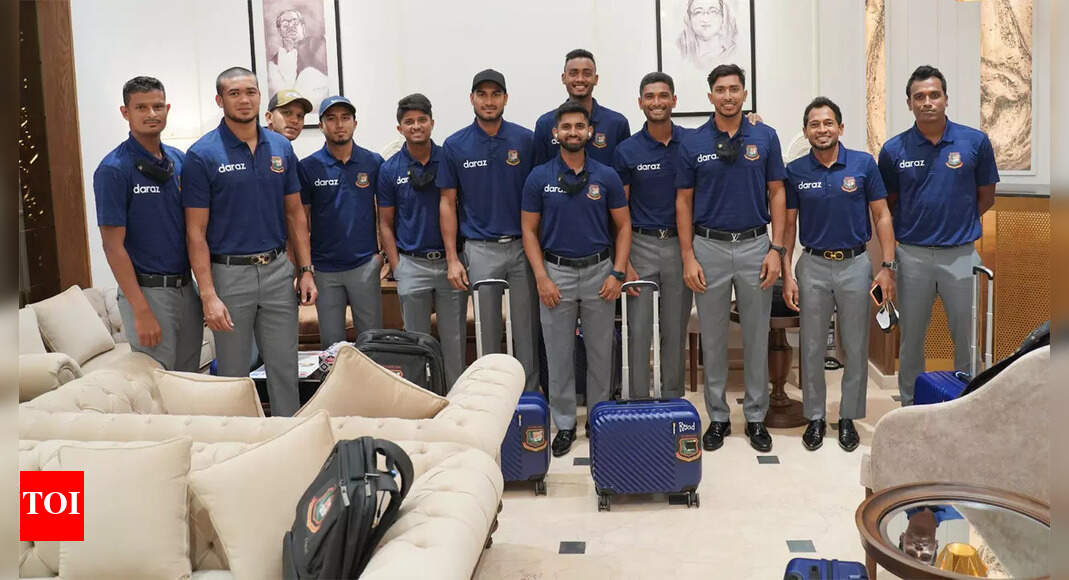 , T20 World Cup: Bangladesh team arrives in Muscat for showpiece event, The World Live Breaking News Coverage & Updates IN ENGLISH