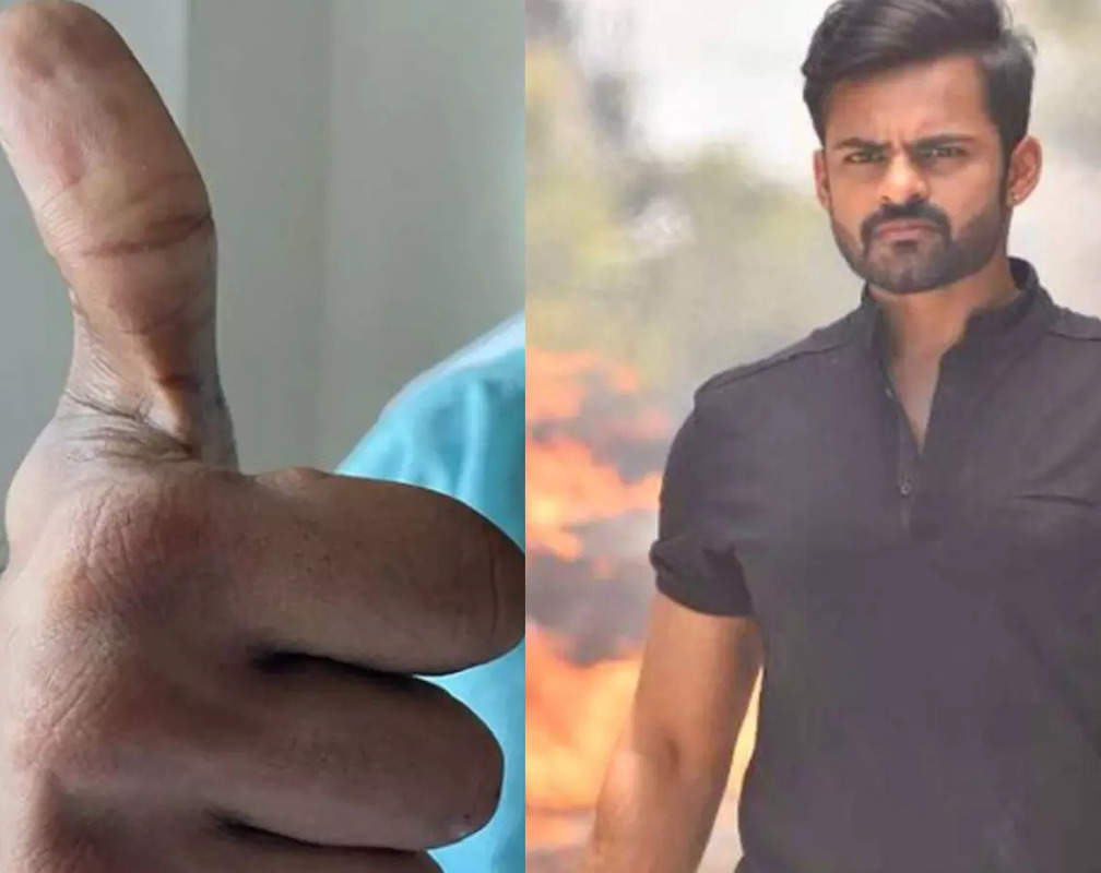 
Sai Dharam Tej shares first post from hospital after bike accident
