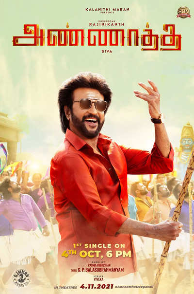 The first single from Rajinikanth’s Annaatthe is out | Tamil Movie News ...