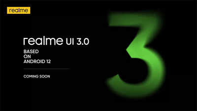 These will be the first Realme smartphones to get Android 12 update