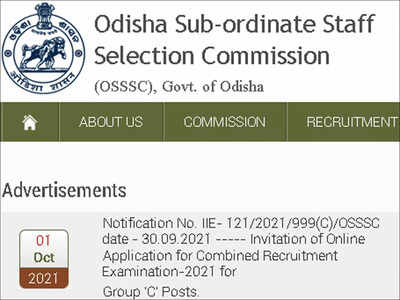OSSSC Group C Recruitment 2021: Apply online for 2841 SFS, ARI, Amin, Forest Guard and Excise Constable posts