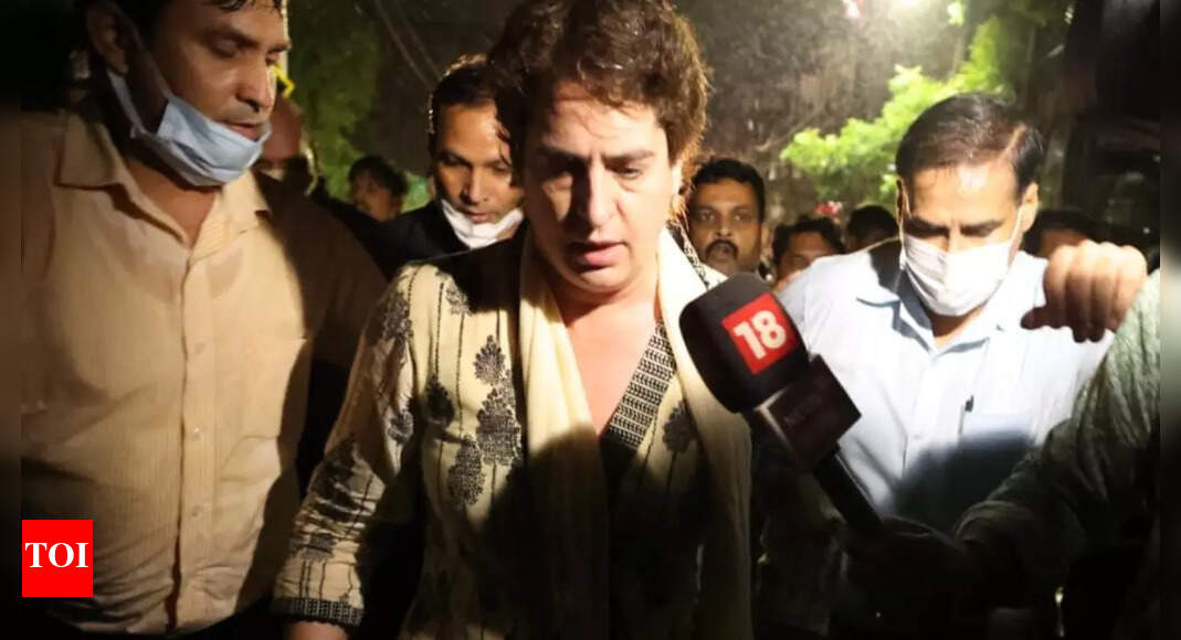 Priyanka Gandhi ups Lakhimpur Kheri ante, is booked