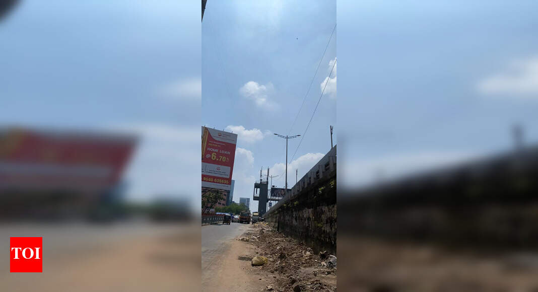 BMC Failure Jogeshwari East on the highway Times of India