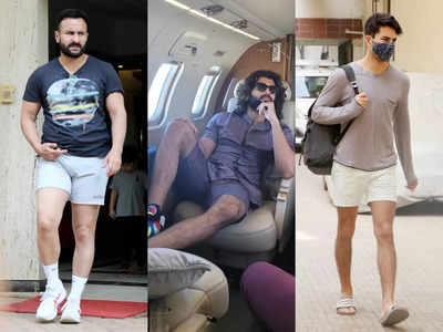 Are men ready to sport short shorts and flaunt athletic legs?