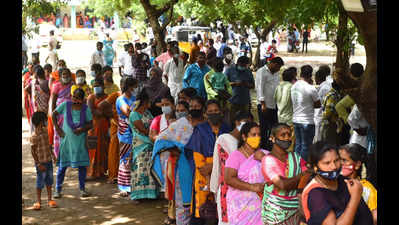 Tamil Nadu rural local body elections: First phase of polling progressing peacefully