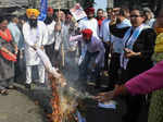 Protests continue across country over Lakhimpur Kheri violence