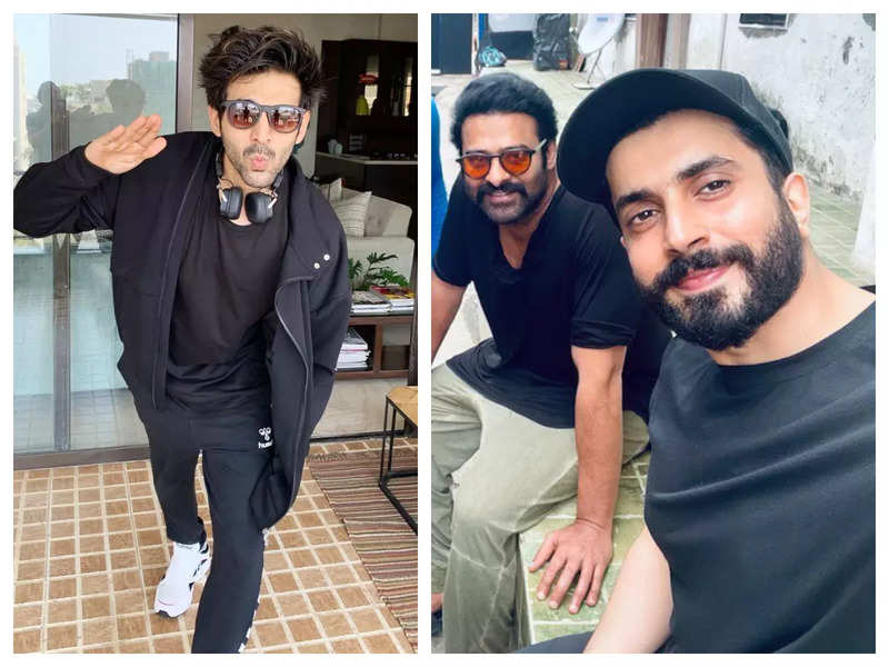 Prabhas wishes 'Aadipurush' co-star Sunny Singh on his birthday a day in advance, Kartik Aaryan asks, 'why did you lie to Baahubali?'