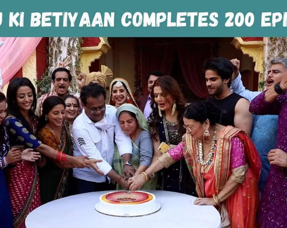 
Ranju Ki Betiyaan completes 200 episodes; cast celebrated by cutting cake

