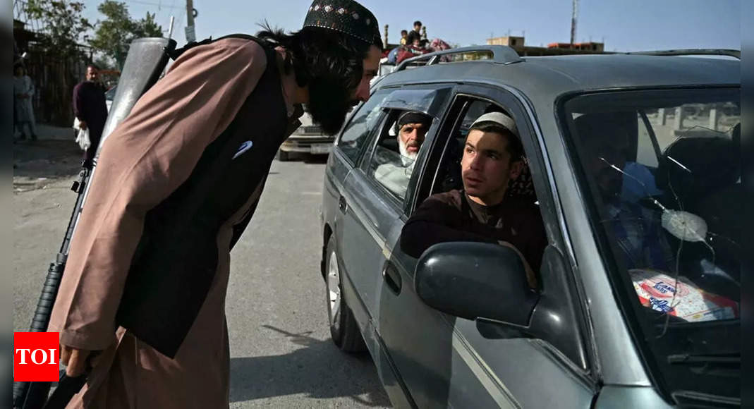 From insurgency to metropolis beat: Taliban police be taught the ropes - Occasions of India