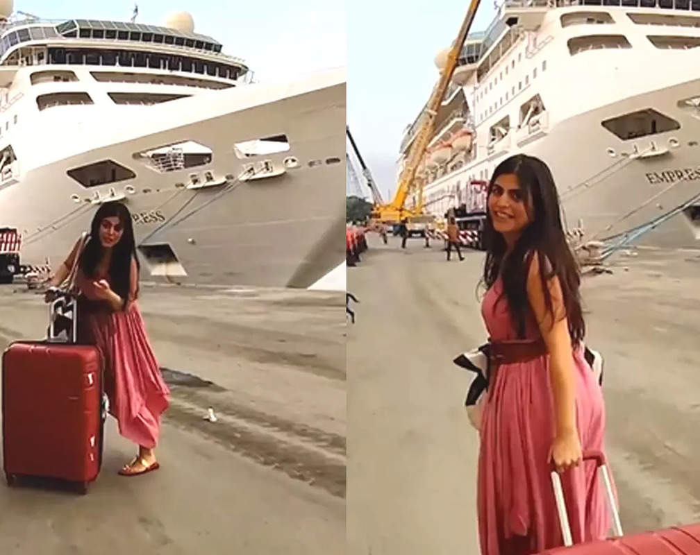 
Shenaz Treasury gives a virtual tour of Cordelia cruise which is in news after Aryan Khan’s arrest
