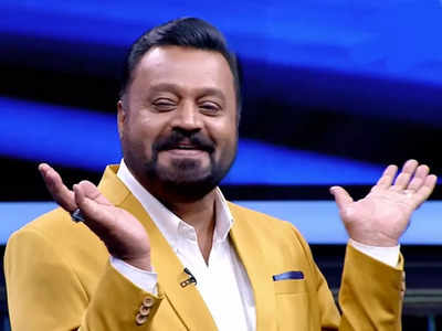 Don't miss this video of Suresh Gopi flaunting his iconic dance move in 'Anchinodu Inchodinchu'; watch